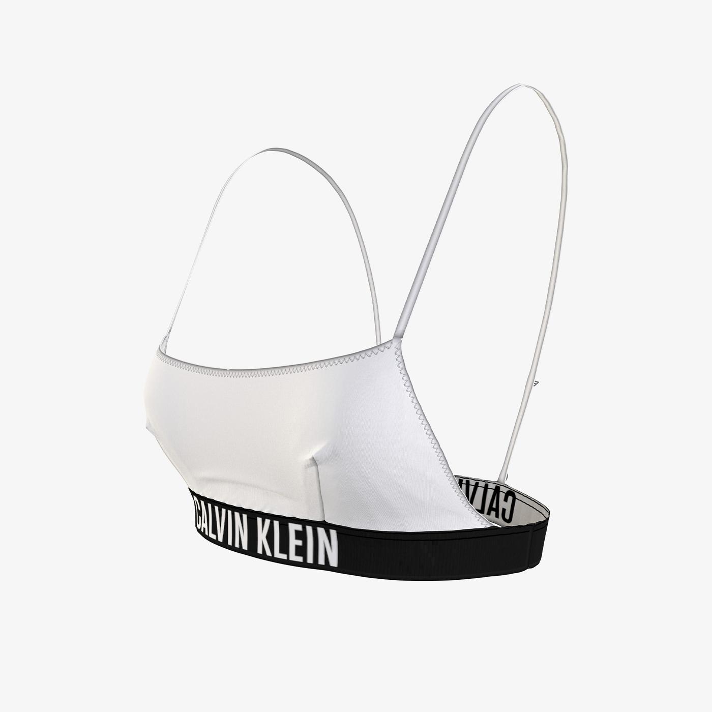 Calvin Klein Bralette Rp Kad N Beyaz Bikini St Kadin Mayo Bikini