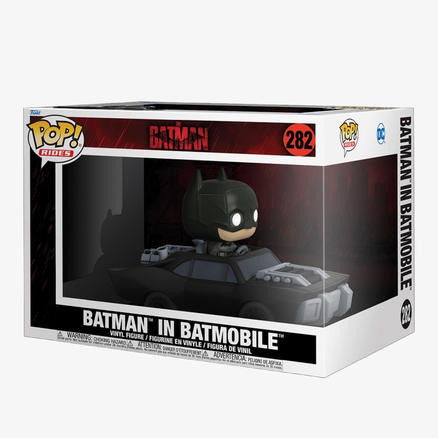Funko Deluxe Super Deluxe Ride: The Batman- Batman in Batmobile Renkli Figür