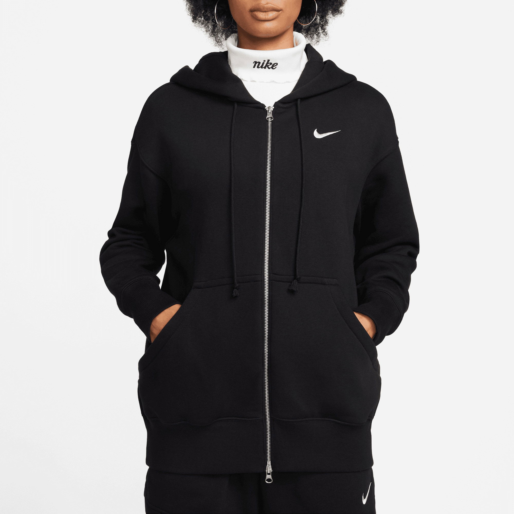 nike plus size phoenix oversized hoodie
