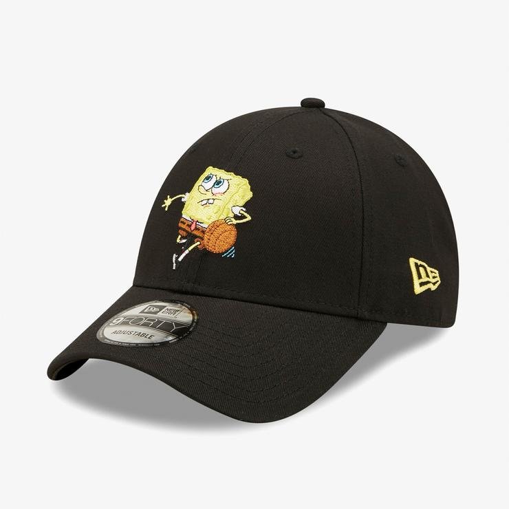 New Era Sporty Sponge Bob Siyah Unisex Şapka