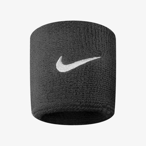 Nike Swoosh Unisex Siyah Bileklik