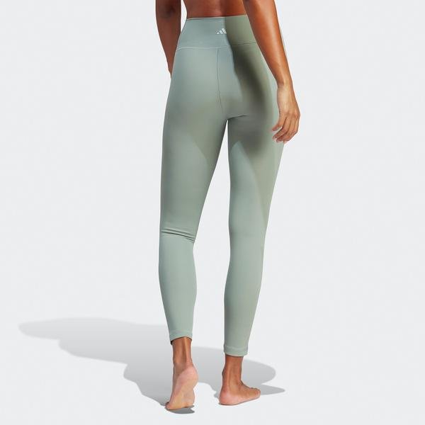 adidas Yoga Studio Luxe Light-Support 7/8 Kadın Yeşil Tayt_2