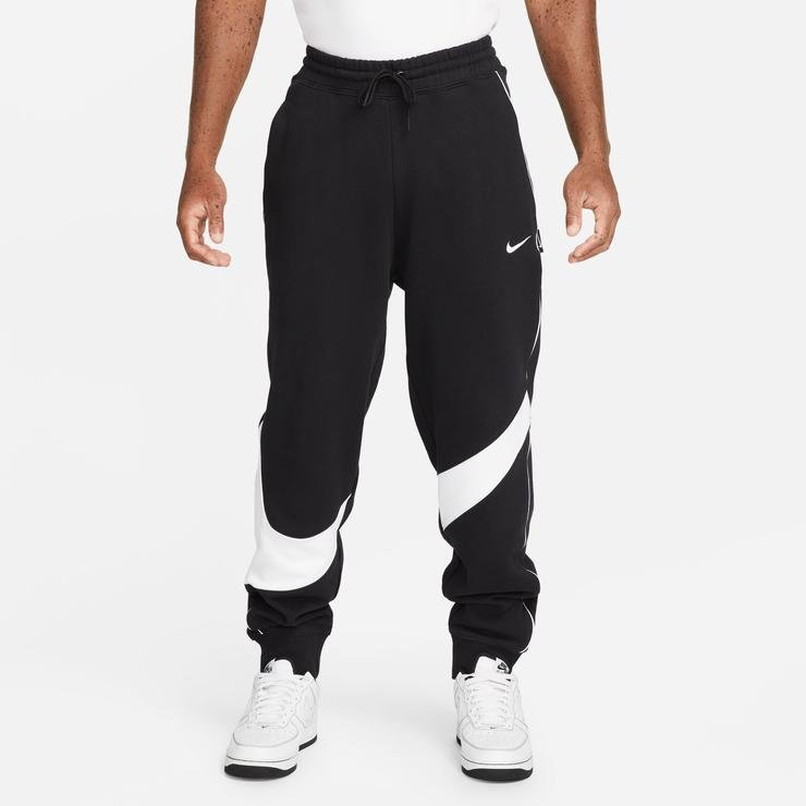 Nike Swoosh Fleece Erkek Siyah Eşofman Altı