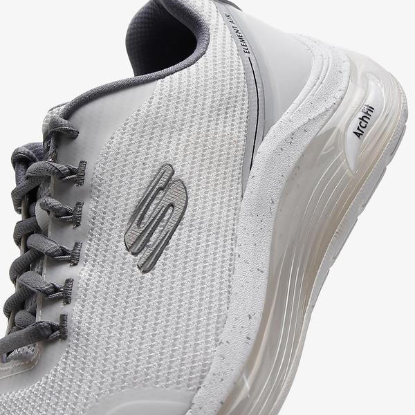 Skechers Arch Fit Element Air - Caelum Erkek Beyaz Spor Ayakkabı_6