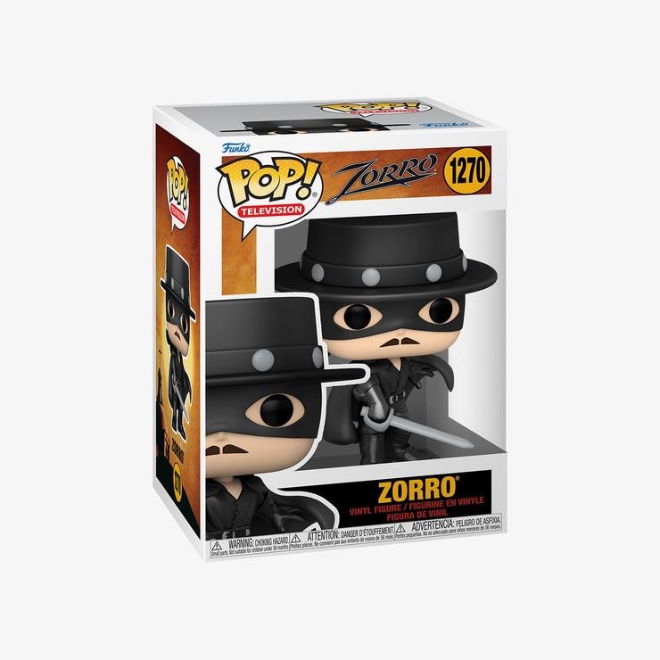 Funko POP  TV Zorro 65th Anniversary Zorro Unisex Figür