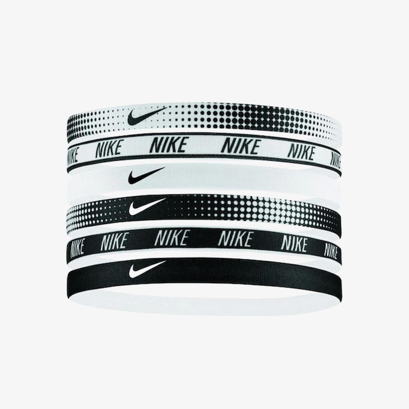 Nike Printed Assorted 6'lı Unisex Beyaz Saç Bandı