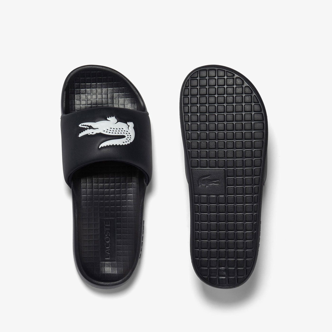 Шльопанці чоловічі Lacoste CROCO 1.0