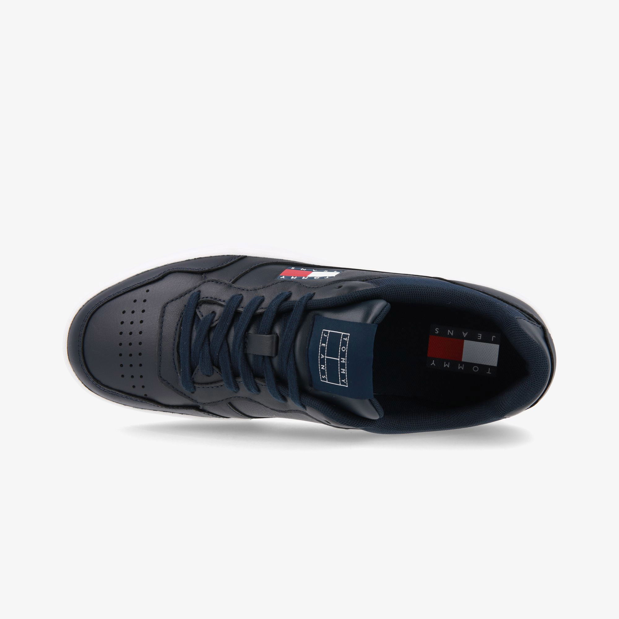 Кросівки чоловічі Tommy Jeans LEATHER LOGO CUPSOLE TRAİNERS