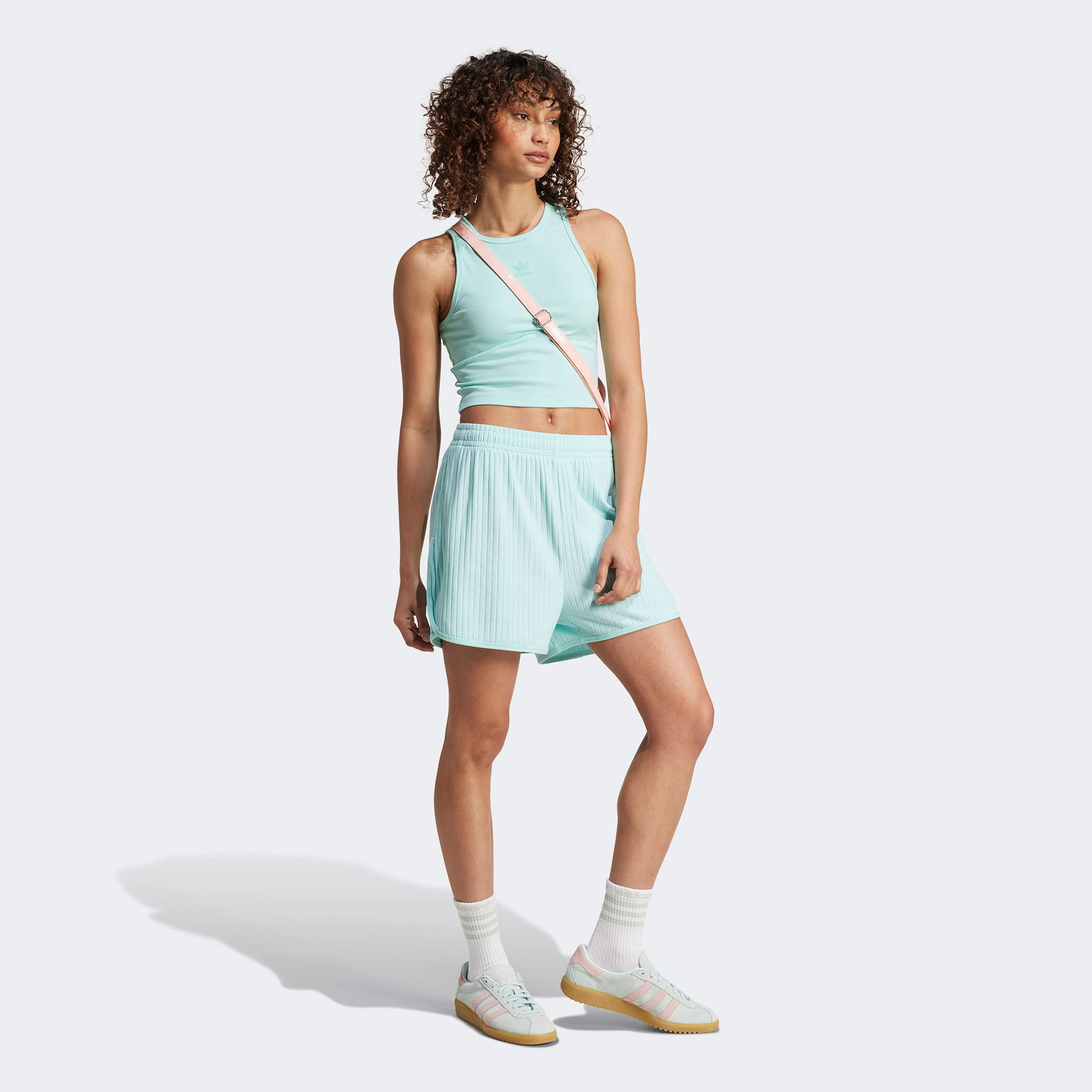 Шорти жіночі adidas ESSENTİALS WİDE RİB